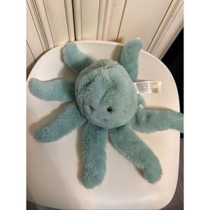 Warmies Kids Octopus Microwavable Weighted Scented Plush Stuffed Animal Toy Blue